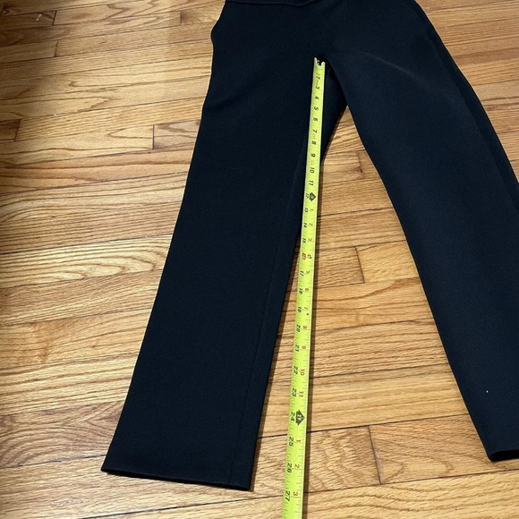The Fold London Black slim Leg Trouser‎ Work Pants Size 2 - Picture 7 of 7